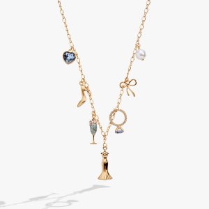 Bridal Multi-Charm Necklace
