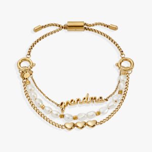 Grandma 'Home Is Where The Heart Is' Stranded? Bracelet Set