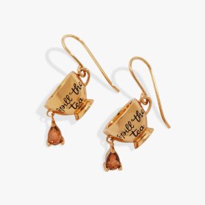 'Spill the Tea' Cup Drop Earrings