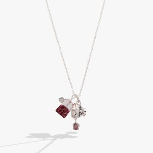 'Spill the Tea' Cup & Tea Bag Charm Pendant Necklace